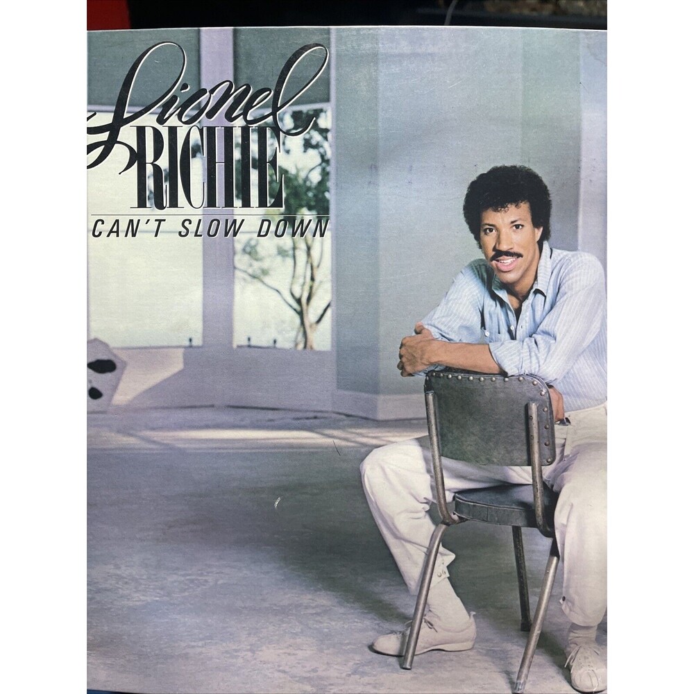 Lionel Ritchie "Can't Slow Down"  Motown LP 1983 6059ML
